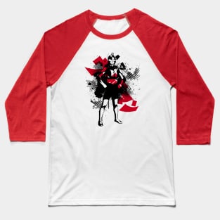 ULTRAMAN - Trash polka Baseball T-Shirt